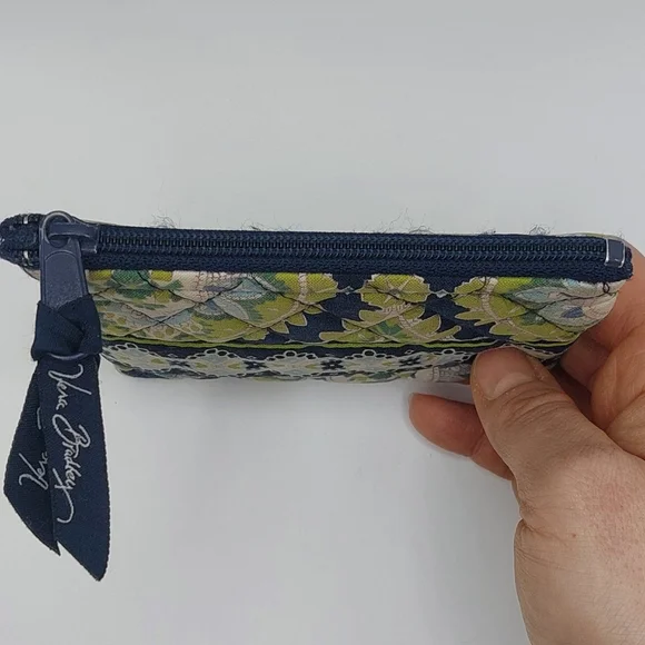 Vera Bradley Retired 2007-2008 Quilted Cambridge Design Single Pouch Coin Wallet - Picture 4 of 10